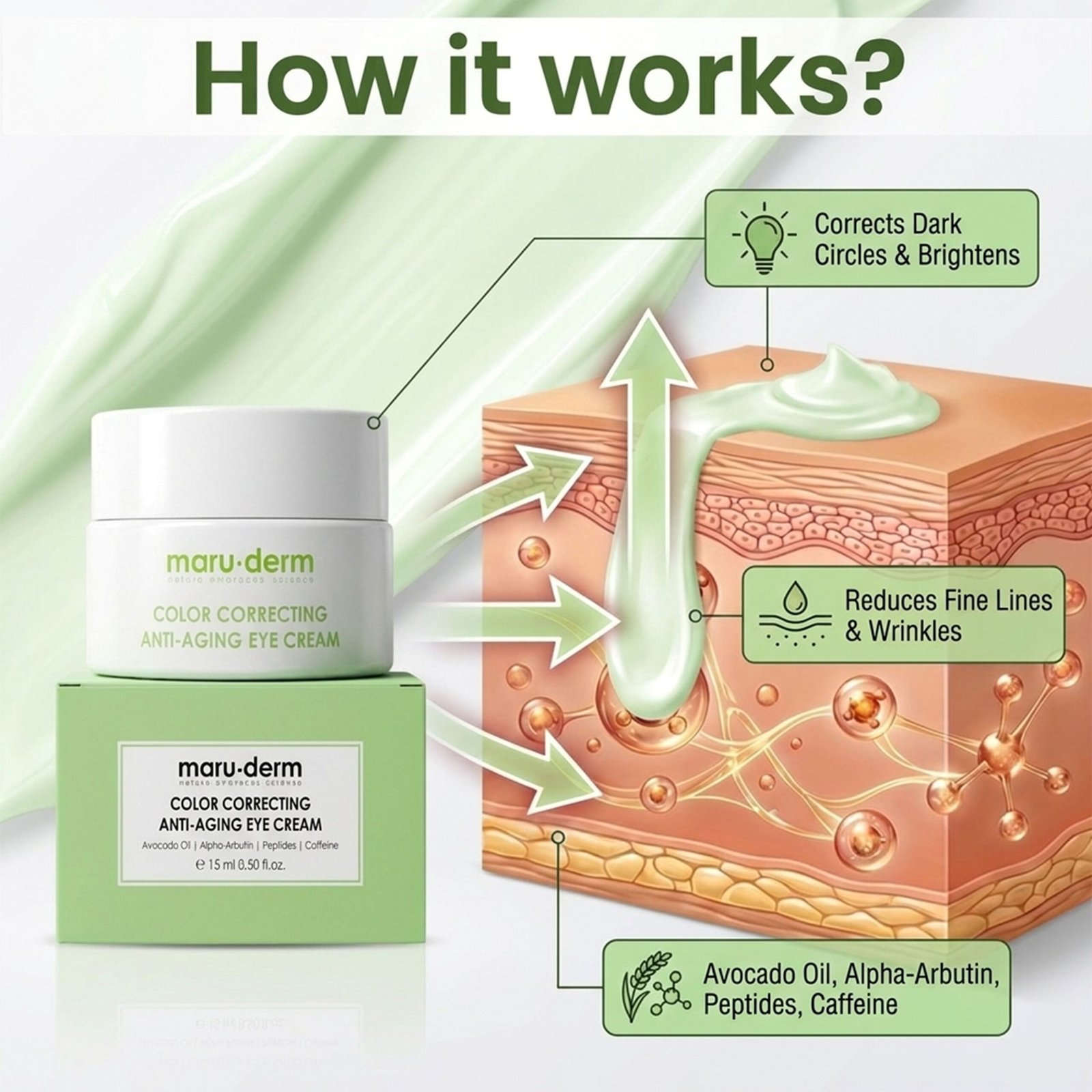 Color Correcting Anti-Aging Eye Cream - Image 6