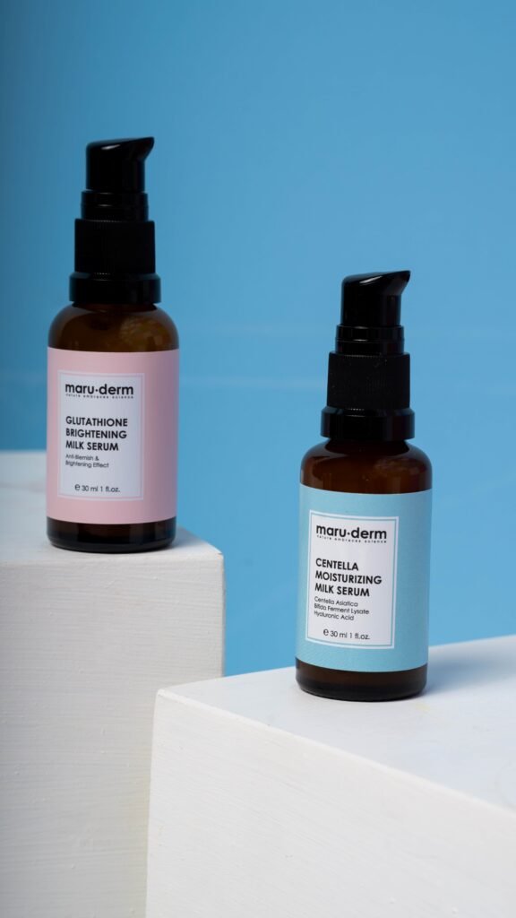 Glutathione brightening milk serum