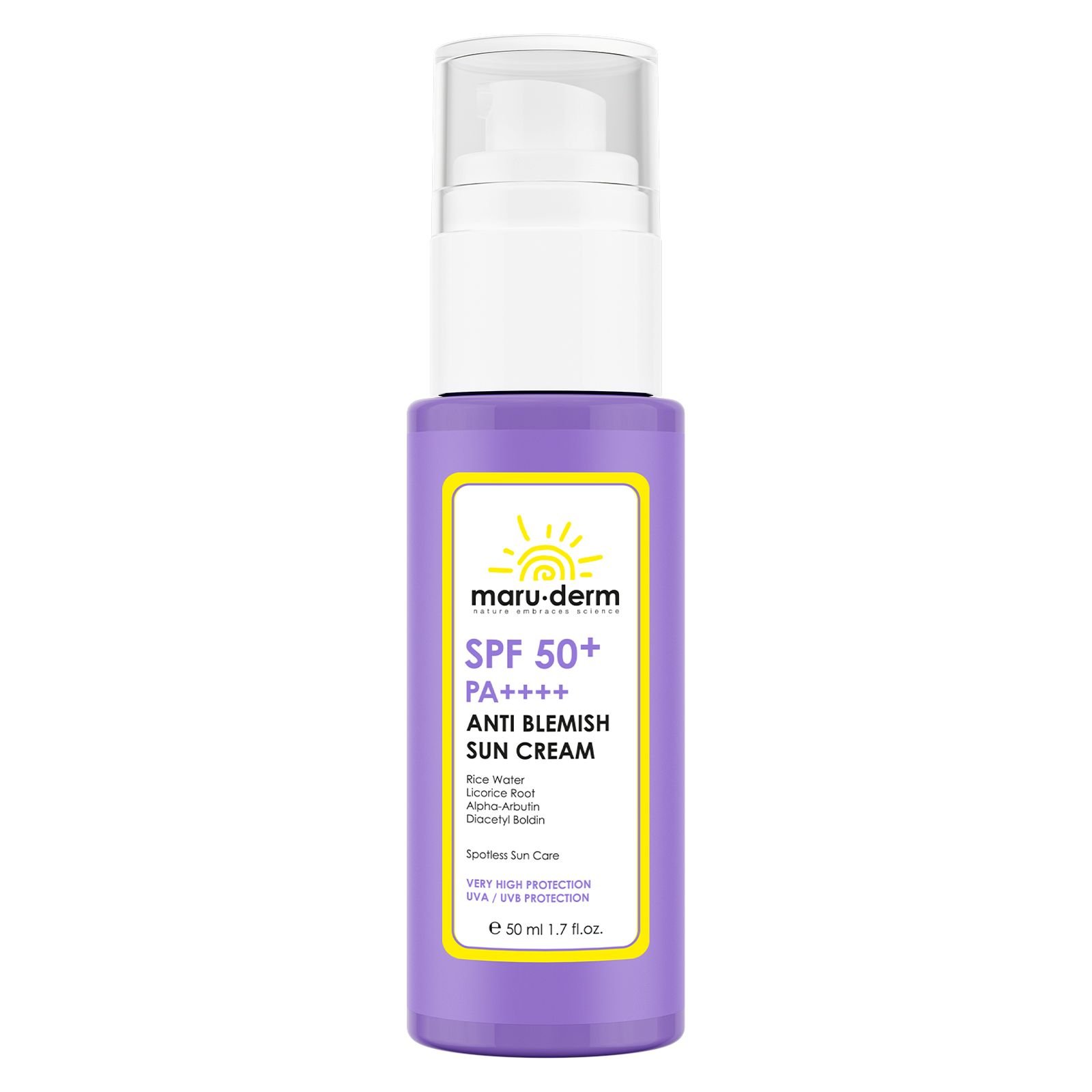 SPF 50+ Anti Blemish Sun Cream - Image 1