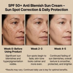 SPF 50+ Anti Blemish Sun Cream - Image 4