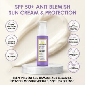 SPF 50+ Anti Blemish Sun Cream - Image 2