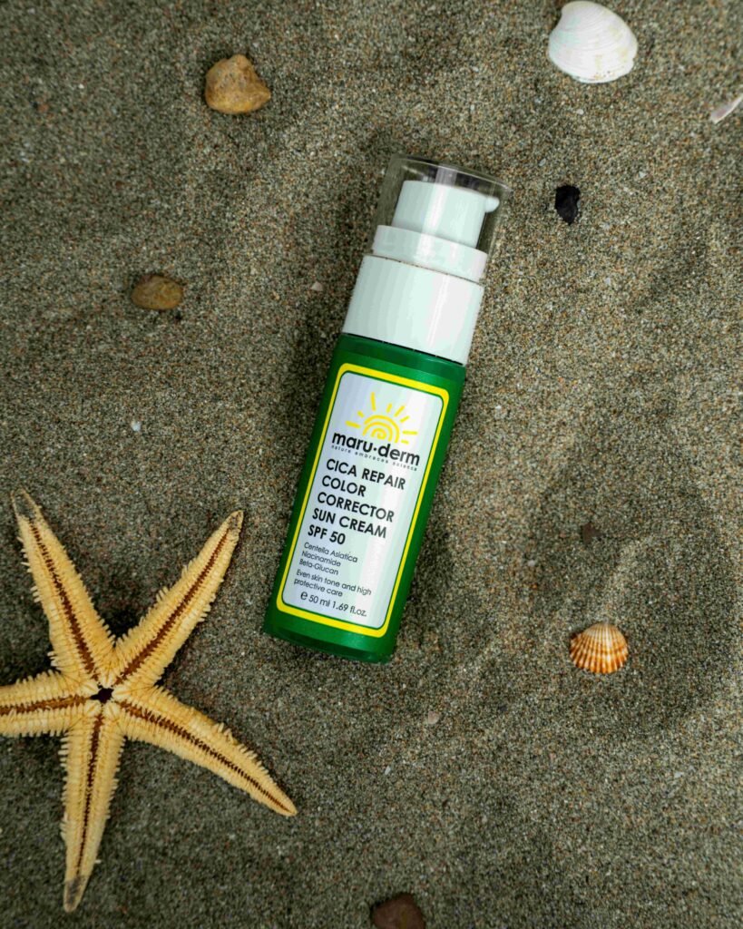 SPF 50 Cica Repair Color Corrector Sun Cream