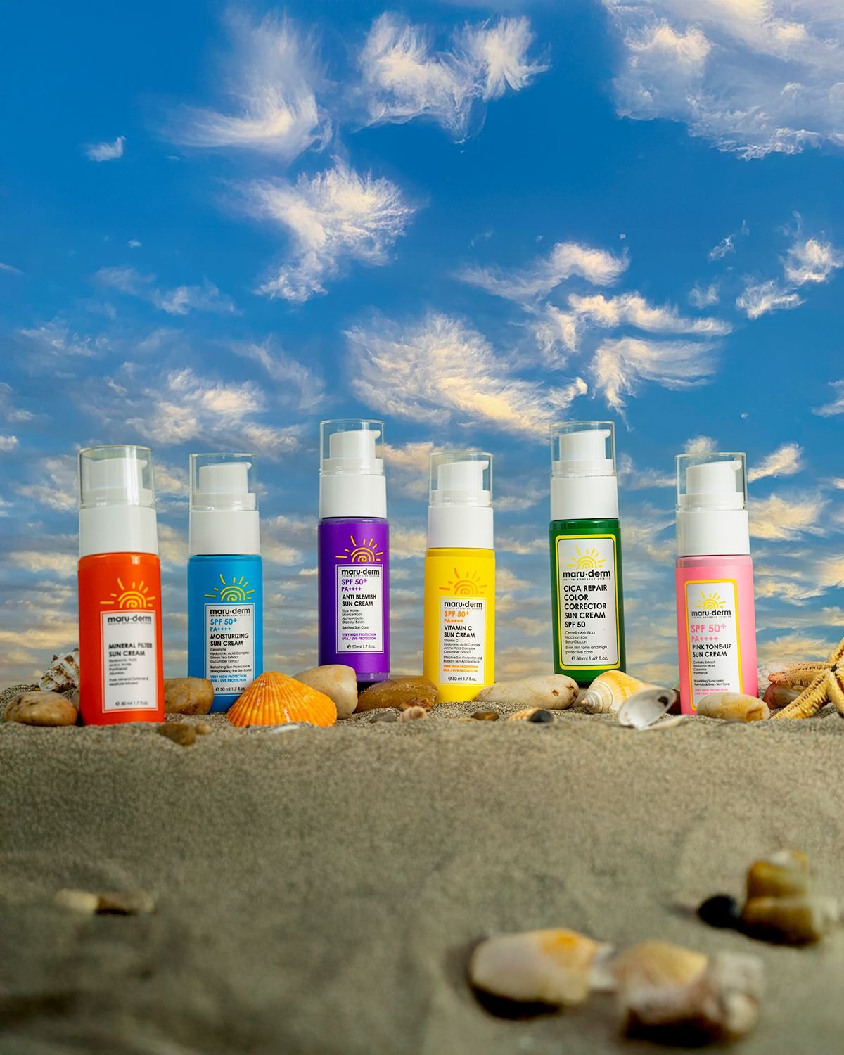 SPF 50 Cica Repair Color Corrector Sun Cream - Image 5