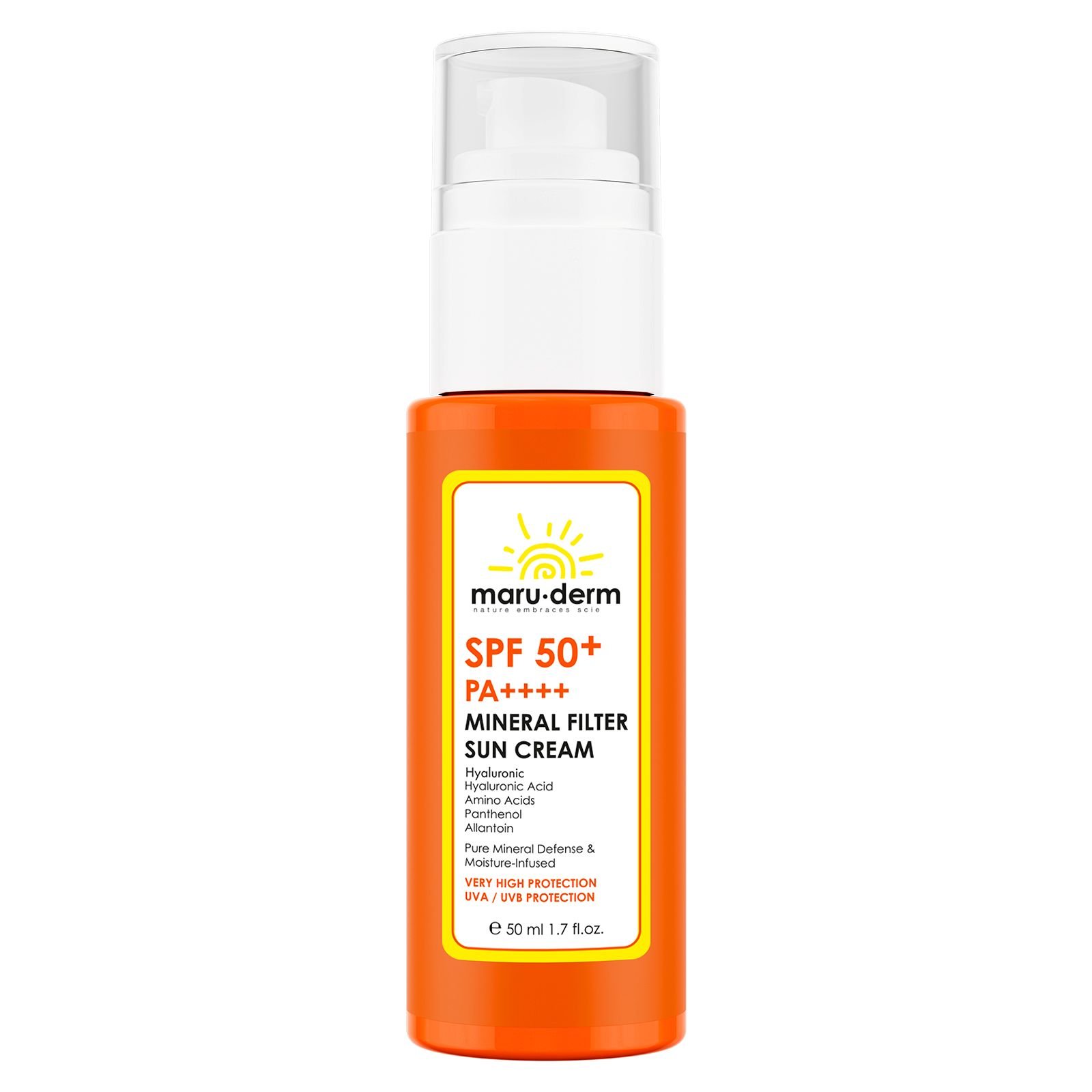 SPF 50+ Mineral Filter Sun Cream - Image 1