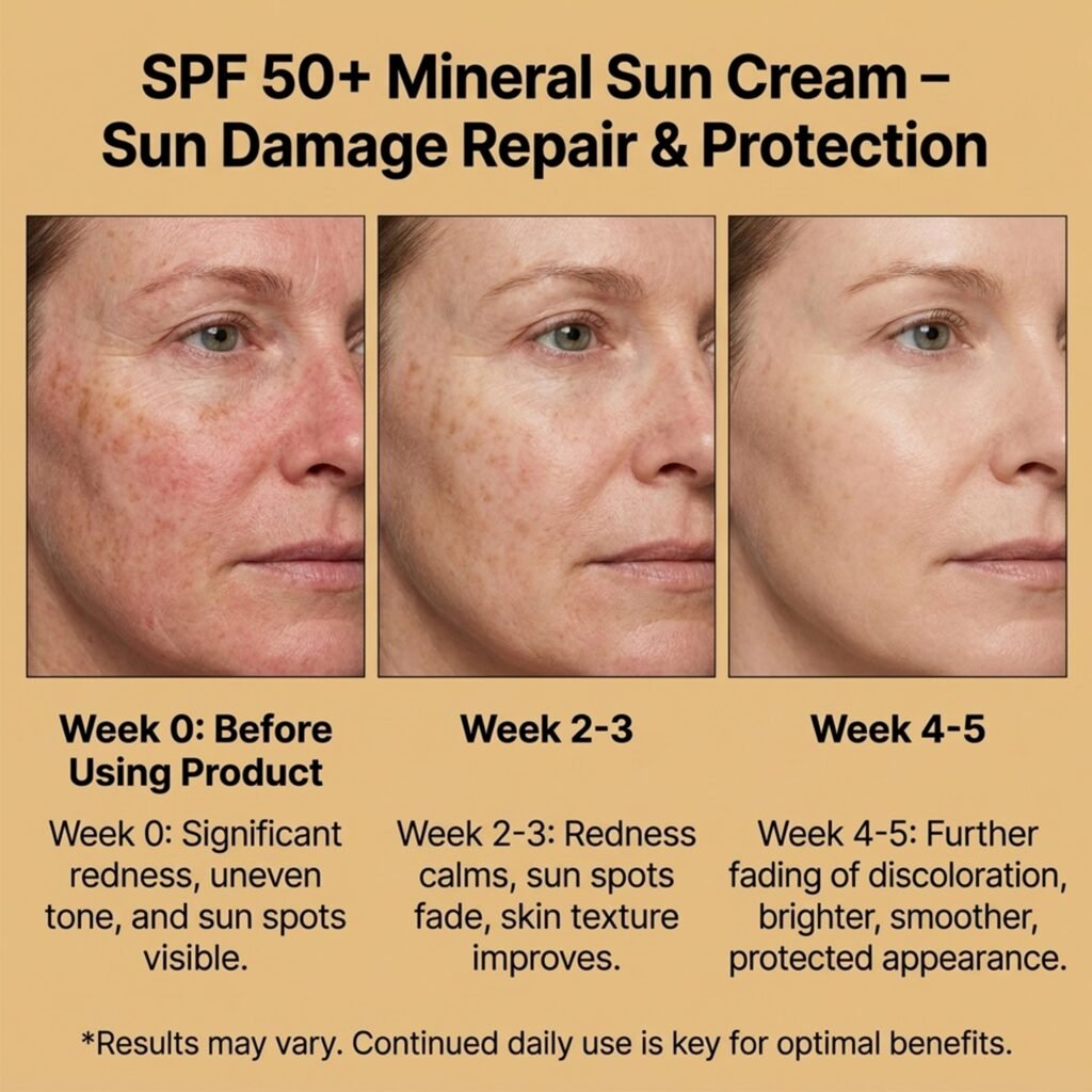 SPF 50+ Mineral Filter Sun Cream