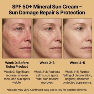 SPF 50+ Mineral Filter Sun Cream - Image 4