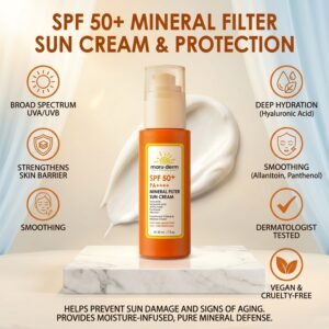 SPF 50+ Mineral Filter Sun Cream - Image 2