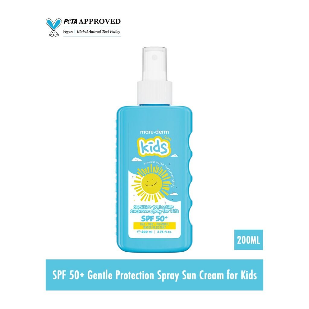 SPF 50+ bodyspray for kids