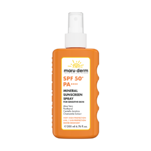 SPF 50+ mineral SunScreen Spray for Sensetive Skin - Image 1