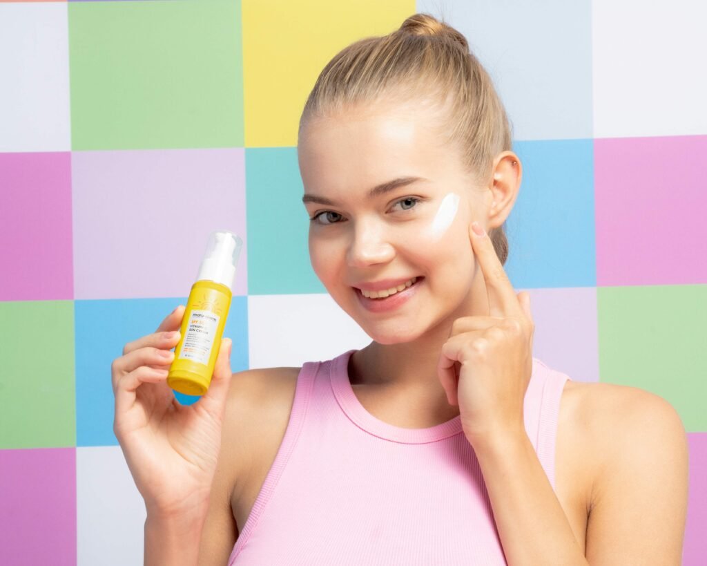 SPF 50+ vitamin c sun cream