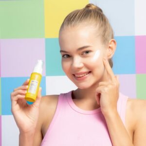 SPF 50+ vitamin c sun cream - Image 5