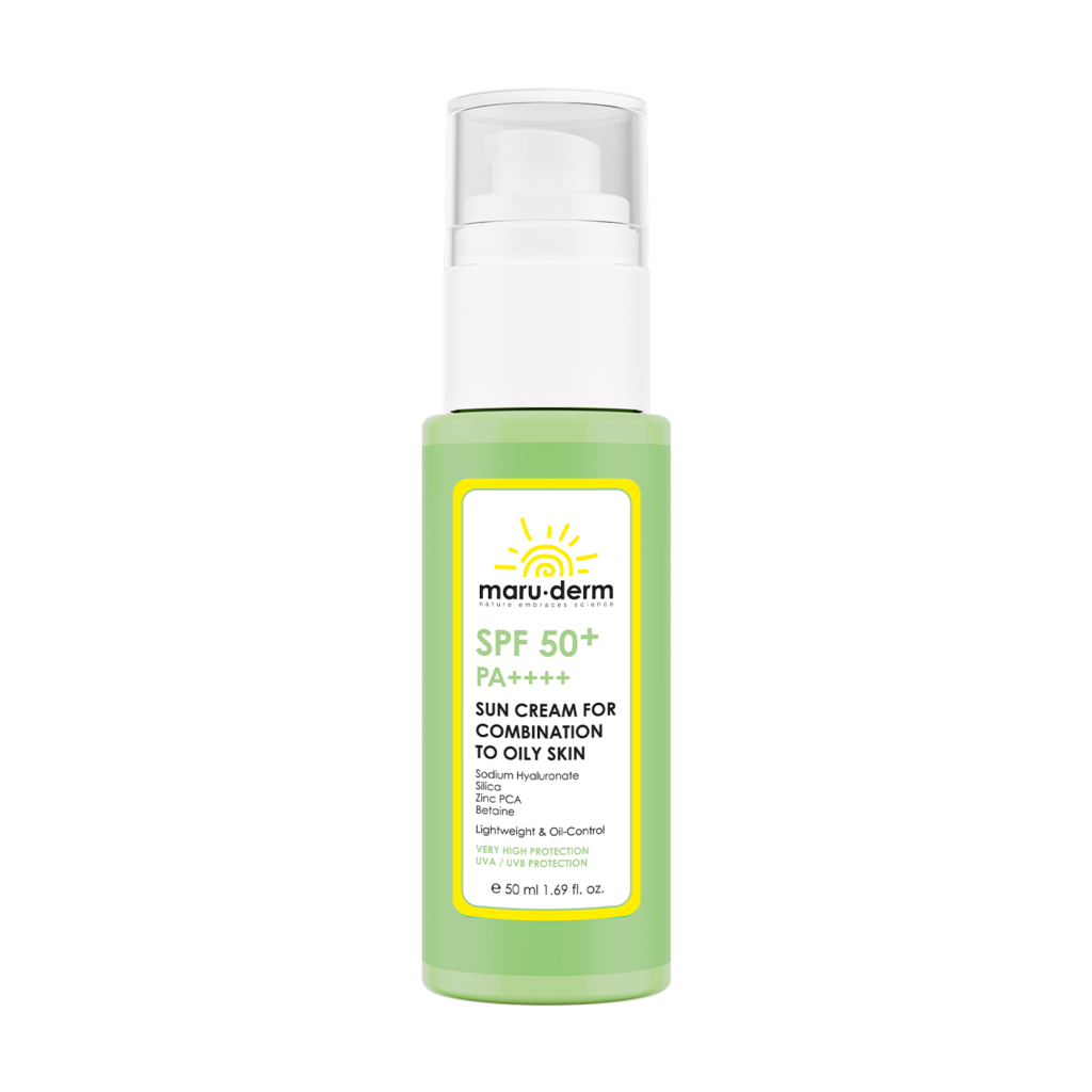 SPF 50+ Sun Cream for Combination to Oily Skin