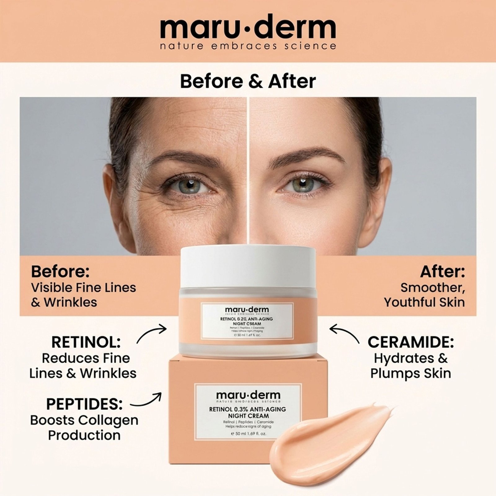 Retinol 0.3% Anti-Aging Night Cream - Image 5