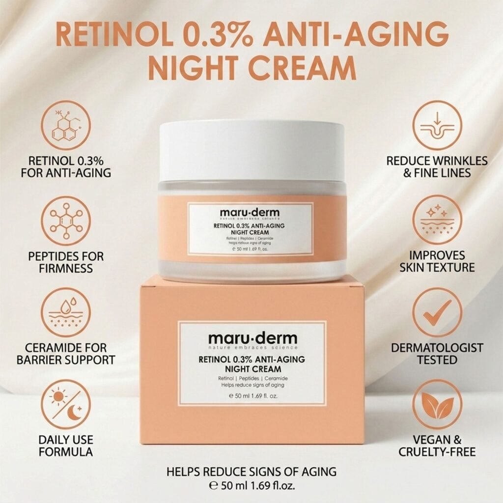 Retinol 0.3% Anti-Aging Night Cream