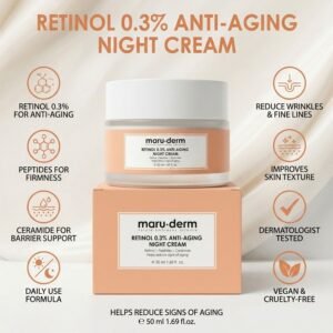 Retinol 0.3% Anti-Aging Night Cream - Image 2