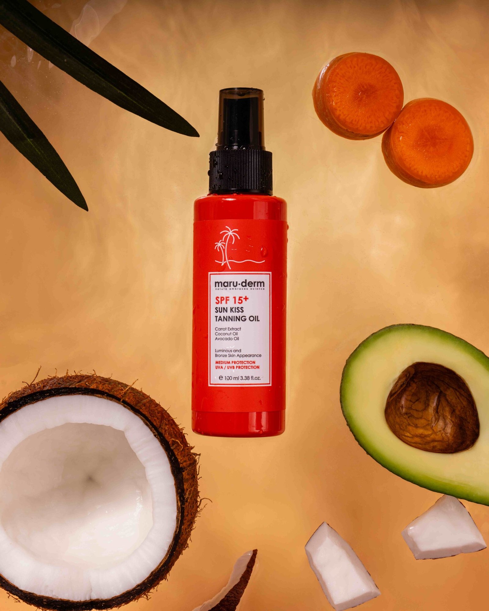 SPF 15+ Sun kiss tanning oil - Image 2