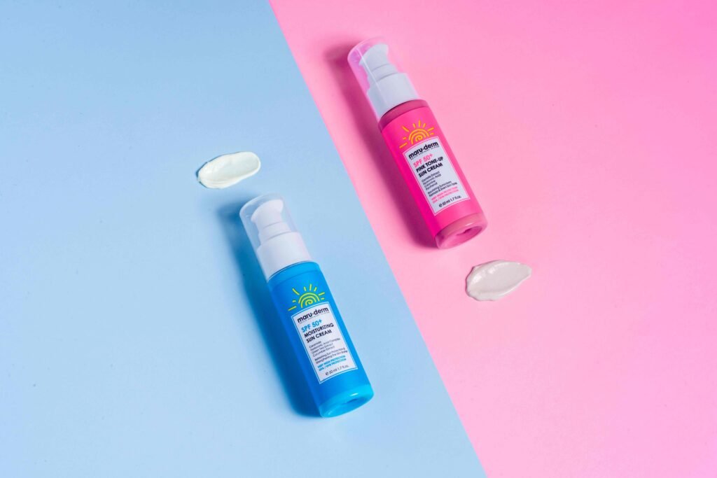 SPF 50 Pink Tone-Up Sun Cream